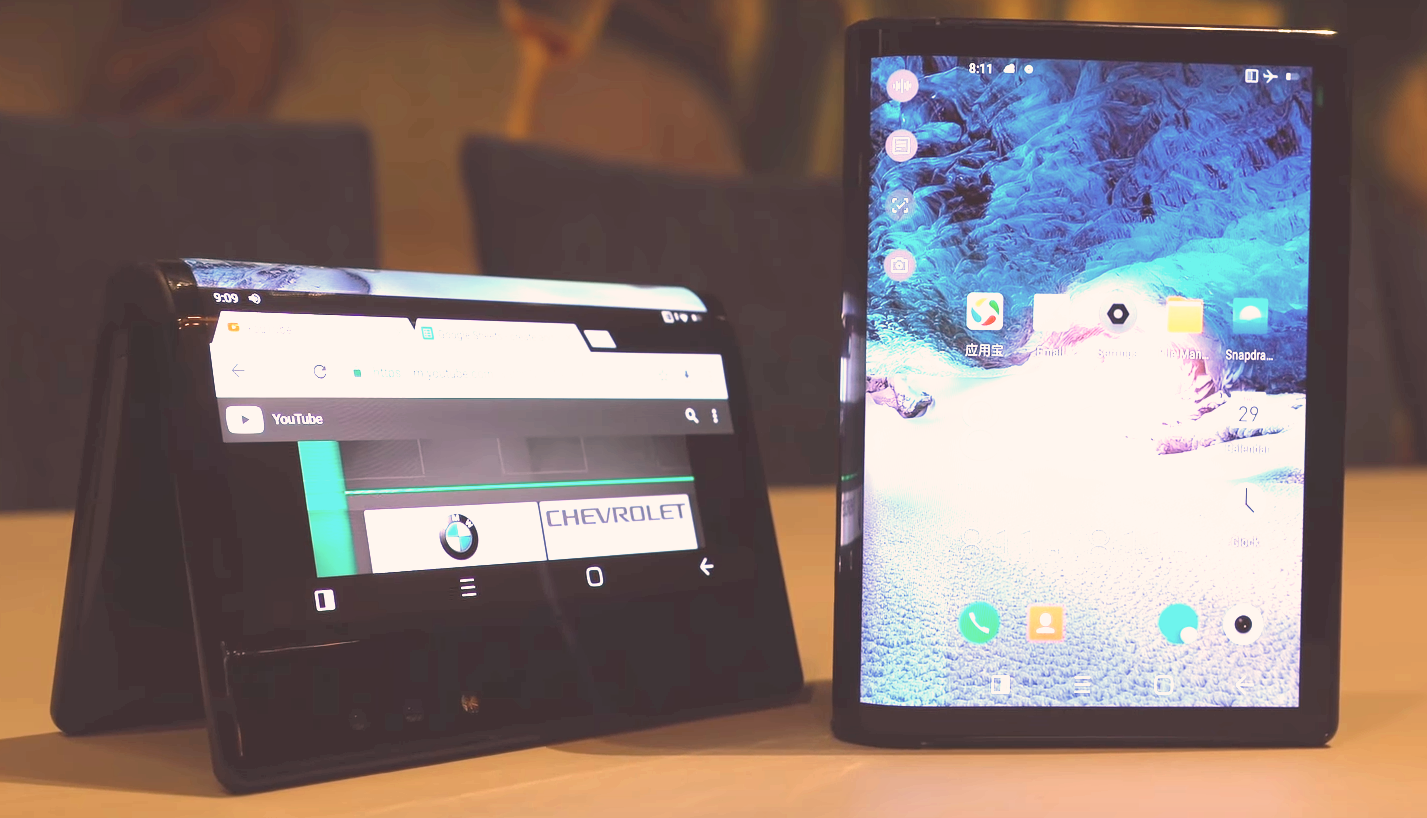 the future of smartphone: royole’s flexpai is out now.